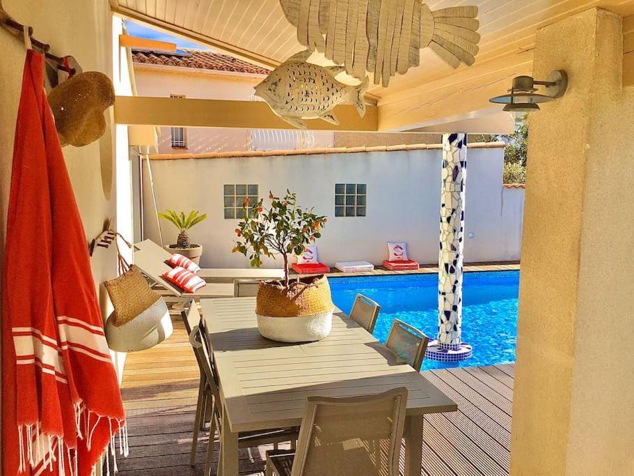 La Maison Du Bonheur F5 Jardin Et Piscine Нарбонн Екстер'єр фото